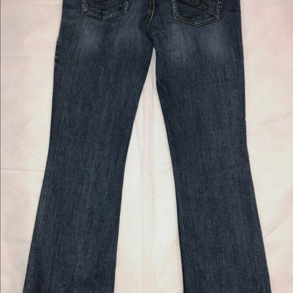 Silver Jeans Aiko Blue Women’s Bootcut Jeans Sz 28 - Picture 5 of 11